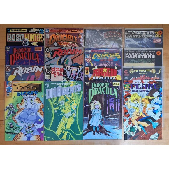 Lot Of 16 Mixed Comics. See Pictures - Picture 1 of 2
